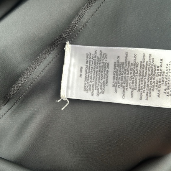 Black one shoulder Herve Leger Bias Asymmetrical Gown - Picture 7 of 8